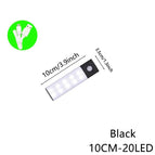 3colors in one lamp / Micro USB-Black-10CM
