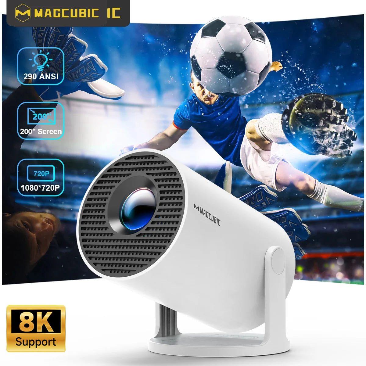 Magcubic Home Cinema Projector HY300 PRO