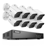 ANNK H.265+ 5MP Lite Ultra HD 8CH DVR CCTV Security System 4/8PCS Outdoor 5MP EXIR Night Vision Camera  Video Surveillance Kit