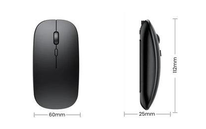 Xiaomi 2.4GHz Bluetooth Mouse Wireless USB Rechargeable Silence Ergonomics Double Model Mini Portable DPI Readjustable Keyboards