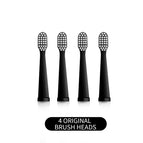 Black 4 Brush Heads / USB
