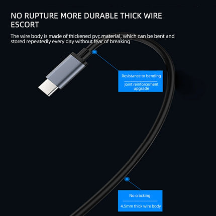 USB HUB Type C 3 0 USB-A Hub Splitter 7 Port USB3.0/2.0 With USB-C 5Gbps High Speed Data Transmission For PC Laptop Macbook