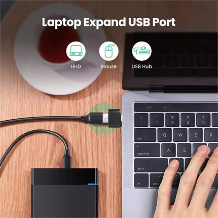 Mini Type C to USB Adapter 3.0 USB-C  Male OTG A Female Data Connector For MacBook Pro iPad Mini 6/Pro MacBook Air Type C Device