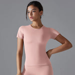 Yoga Vest Training Fitness Top Windproof Running Suit Solid Colour Cycling Fitness Quick Dry Women's Sweatshirt