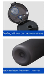 1-2PCS Portable BPA Free Leak Proof Sports&Fitness Frosted Water Bottle High Quality Children and Adults Casual Water Cup