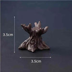 Halloween Decoration Maple Leave Ghost Desktop Ornaments Mini Skull Luminous Horror Eyeball Halloween Party Favors Home Decor