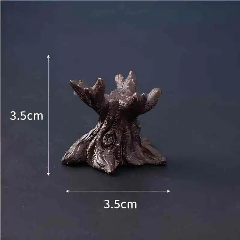 Halloween Decoration Maple Leave Ghost Desktop Ornaments Mini Skull Luminous Horror Eyeball Halloween Party Favors Home Decor