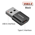 C to USB Black