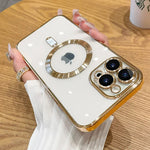 Magnetic Case For iPhone 17 16 15 14 13 12 11 Pro Max Plus Wireless Charge Cover With Lens Protector