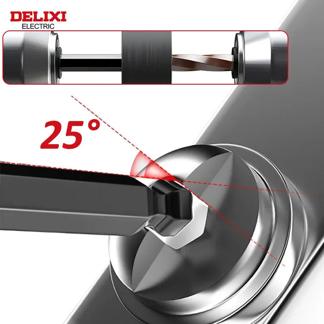 DELIXI ELECTRIC Allen Key Set，Allen Hex Wrench Screwdriver Set With Sleev Universal Torque Long Metric,for Motorcycles, Bicycles
