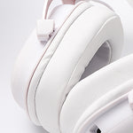 Redragon H510 Zeus White Wired Gaming Headset - 7.1 Surround Sound Memory Foam Ear Pads 53MM Drivers