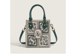 Early Autumn Popular Embroidered Portable Small Square Messenger Bag