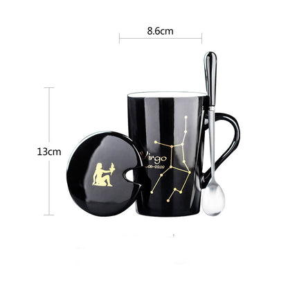 Creative Personality Ceramic Constellation Mug