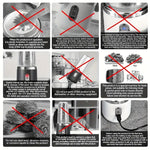 Portable Blender – USB Rechargeable Mini Smoothie & Shake Maker, 6 Stainless Steel Blades, 430g Capacity, Personal Juicer Mixer for Fresh Juice, Protein Shakes & Travel – Compact Blenders for Kitchen