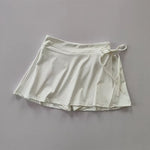 Sports Yoga Skirt Badminton Tennis Skirt Pants Half-Body Quick Drying Pocket Skirt Side Split Strap Skirt Pants for Outwear