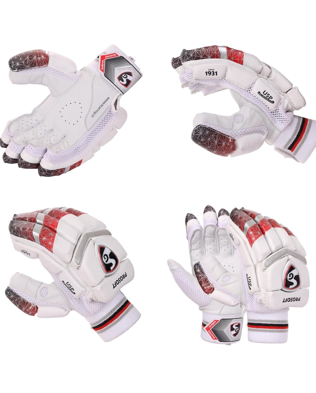 SG Batting Gloves PROSOFT Adult